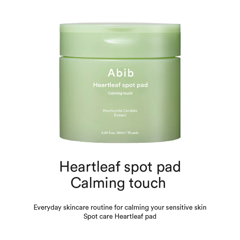 Abib Heartleaf spot pad Calming touch (80 Pieces)