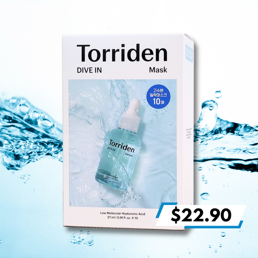 Torriden Dive In Low Molecular Hyaluronic Acid Mask Sheet