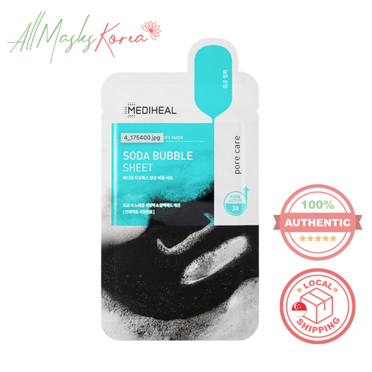 MEDIHEAL Mogongtox Soda Bubble Mask Pack