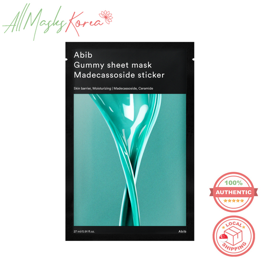 Abib Gummy sheet mask Madecassoside Sticker