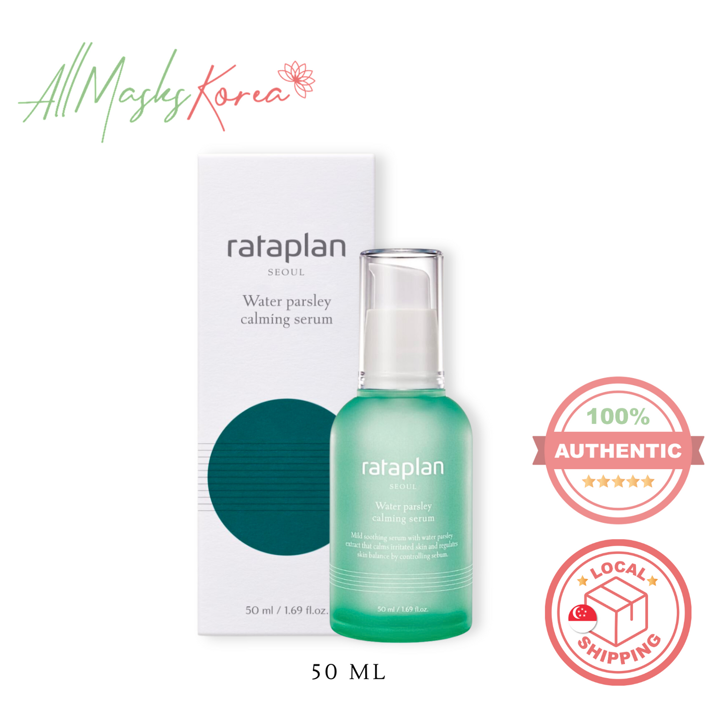 rataplan Water parsley calming serum