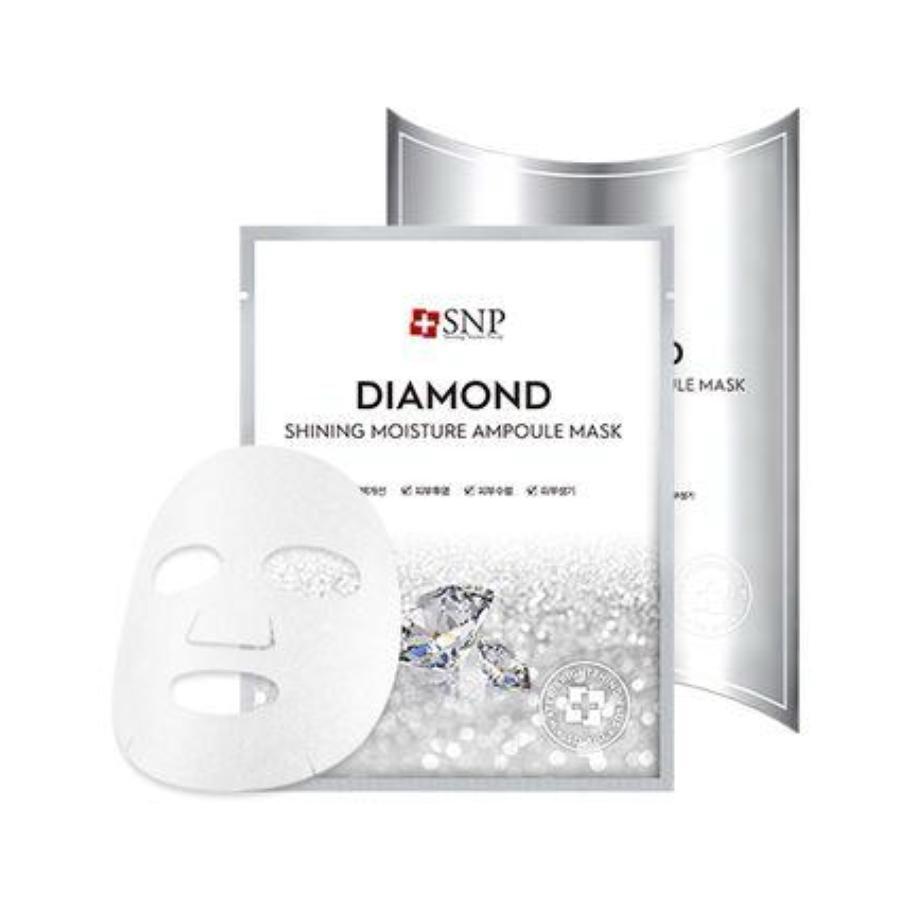 SNP Diamond Shining Moisture Ampoule Sheet Mask