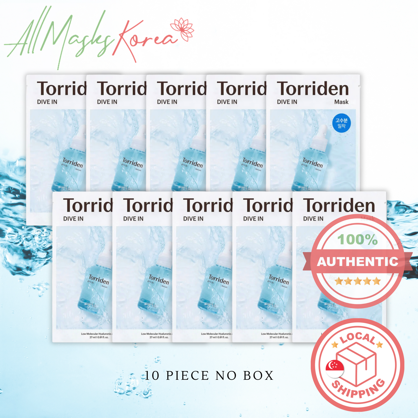 Torriden Dive In Low Molecular Hyaluronic Acid Mask Sheet