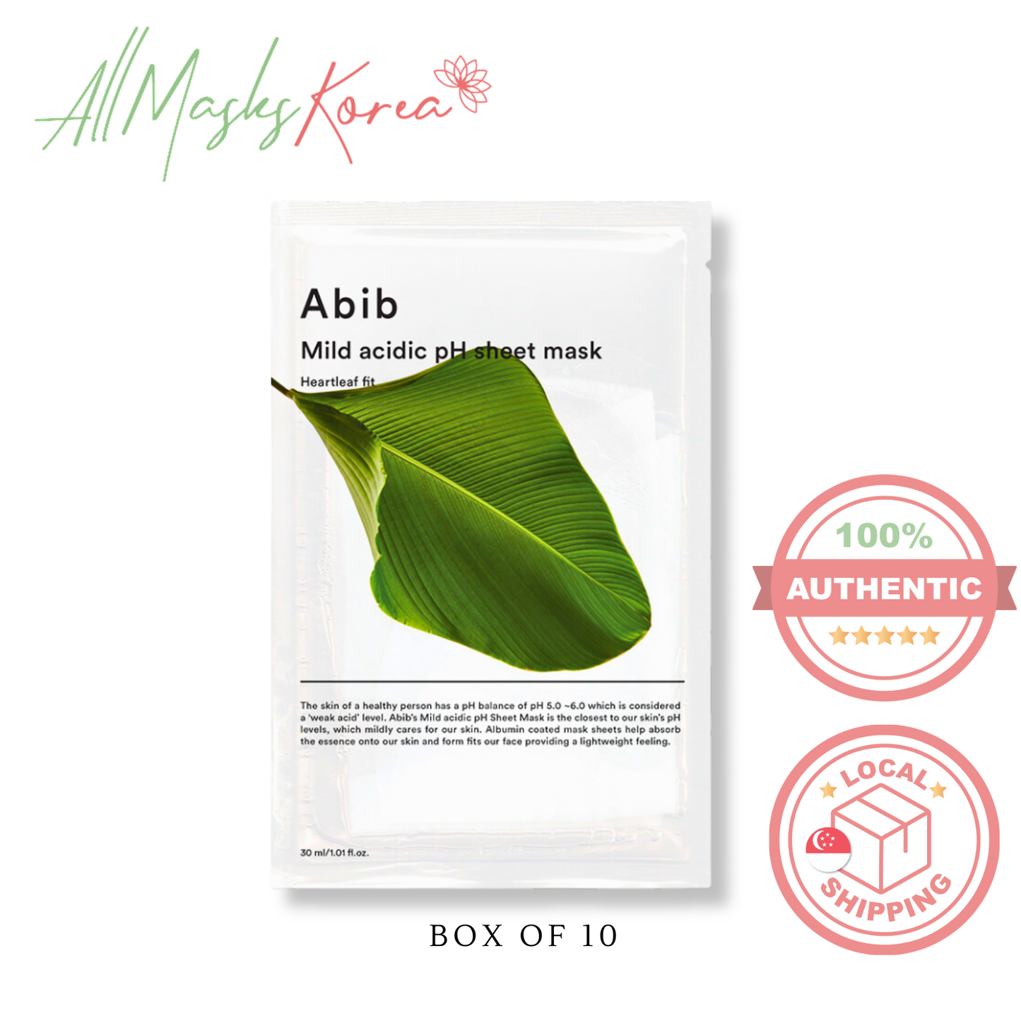 Abib Facial Sheet Masks