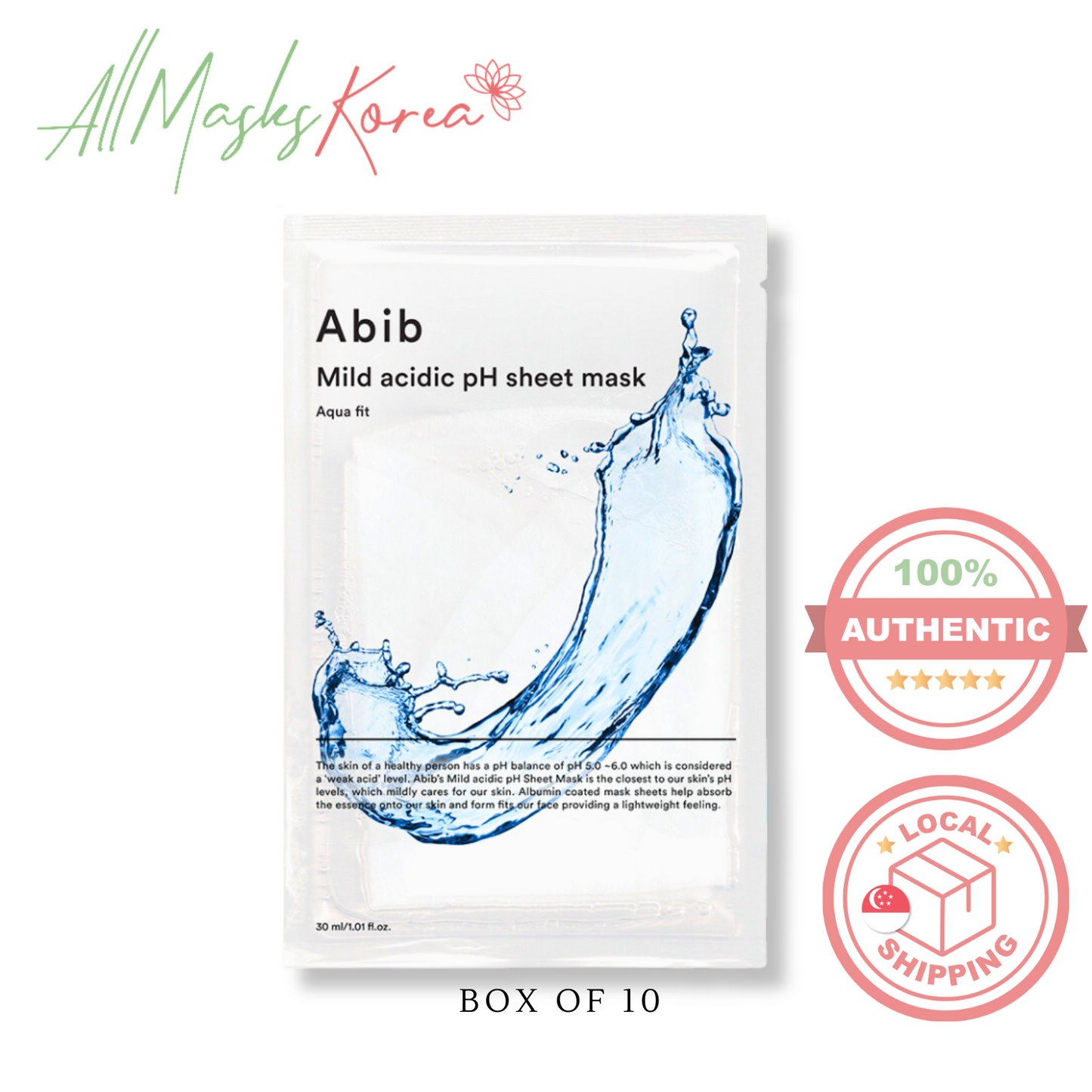 Abib Facial Sheet Masks