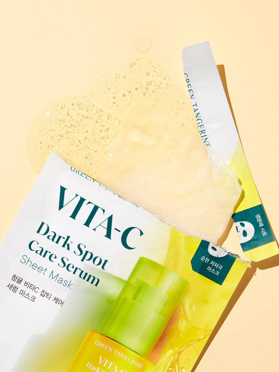 Goodal Green Tangerine Vita-C Dark Spot Care Serum Sheet Mask